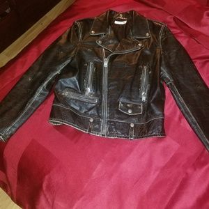 SAINT LAURENT LEATHER JACKET